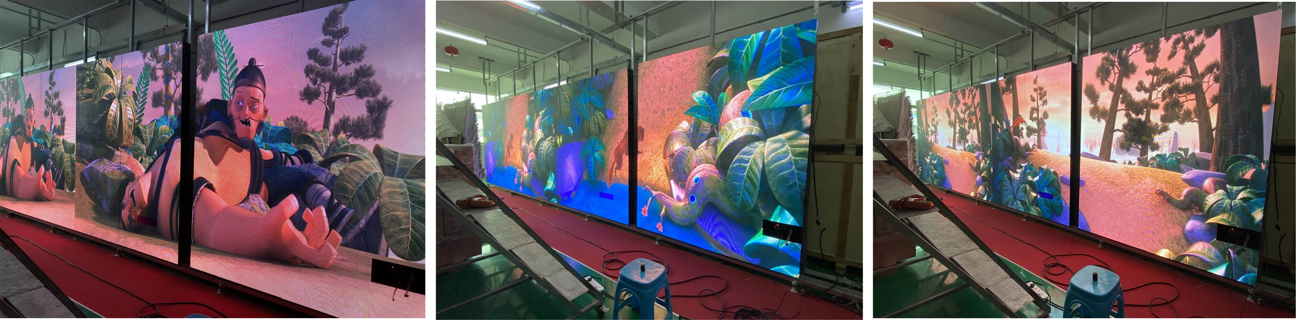 экран старение теста